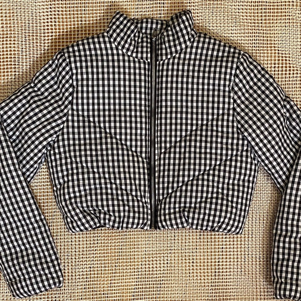 Cropped Bomber Jacket